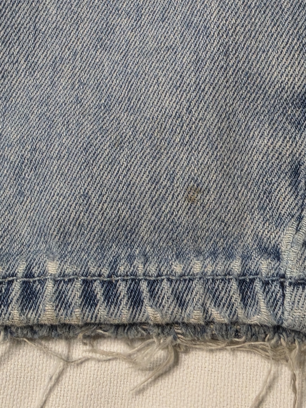 rag & bone Sofie Splice Jeans Size 26 Ultra Wide Leg High Rise Alisha Blue Denim - Picture 14 of 16